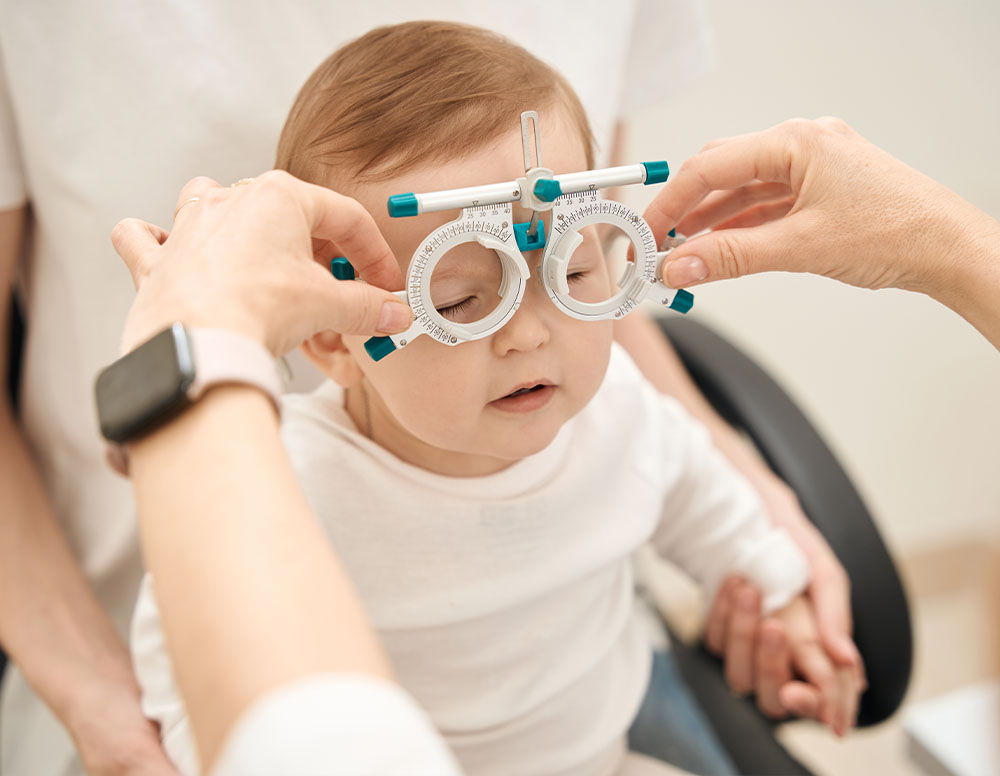 Child/infant eye exams